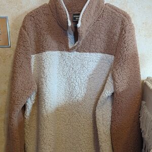 32 Degrees Heat NWT XXL Sherpa Pullover